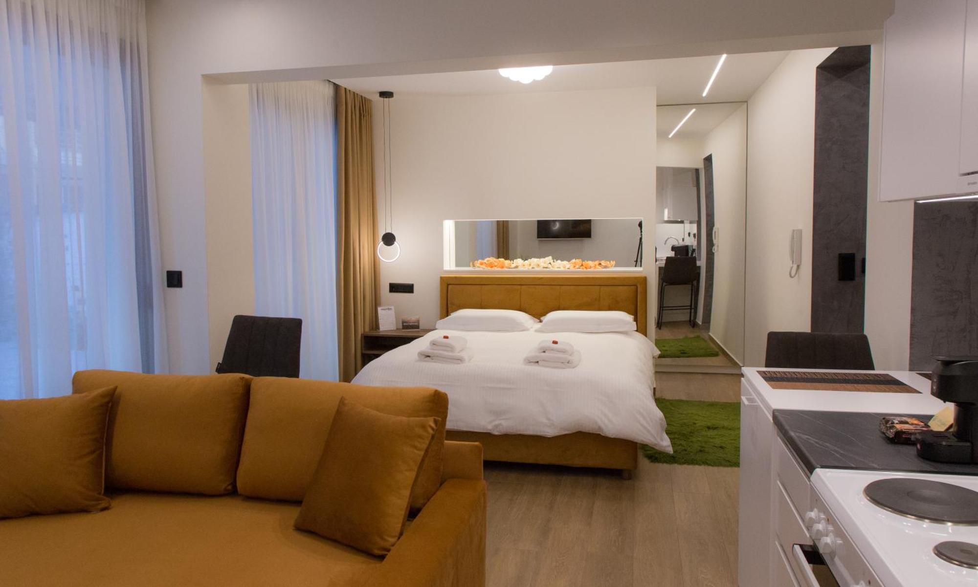Anasa Studio - Studio Apartment With Yard - Ioannina City Center Zewnętrze zdjęcie
